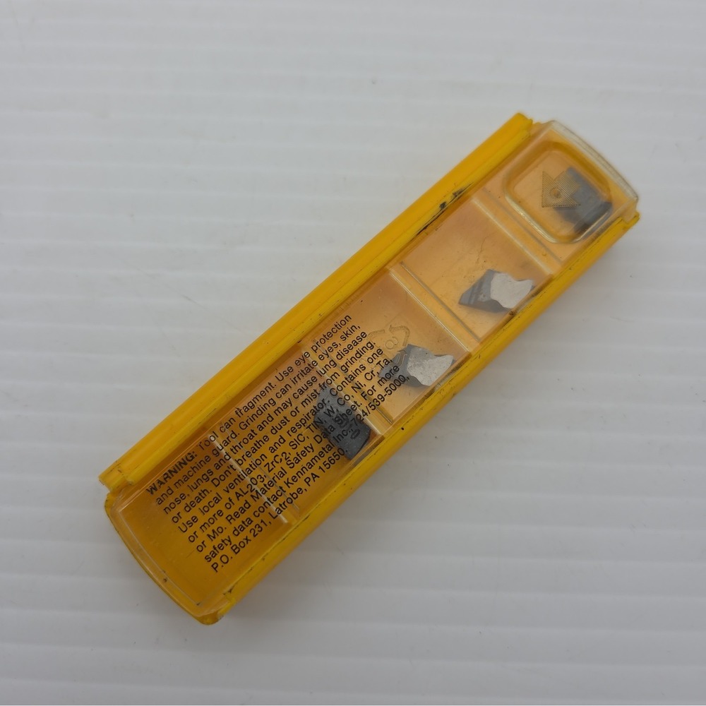 Kennametal NR2M05OR Carbide Grooving Inserts KC5010 3387935 4 Pieces